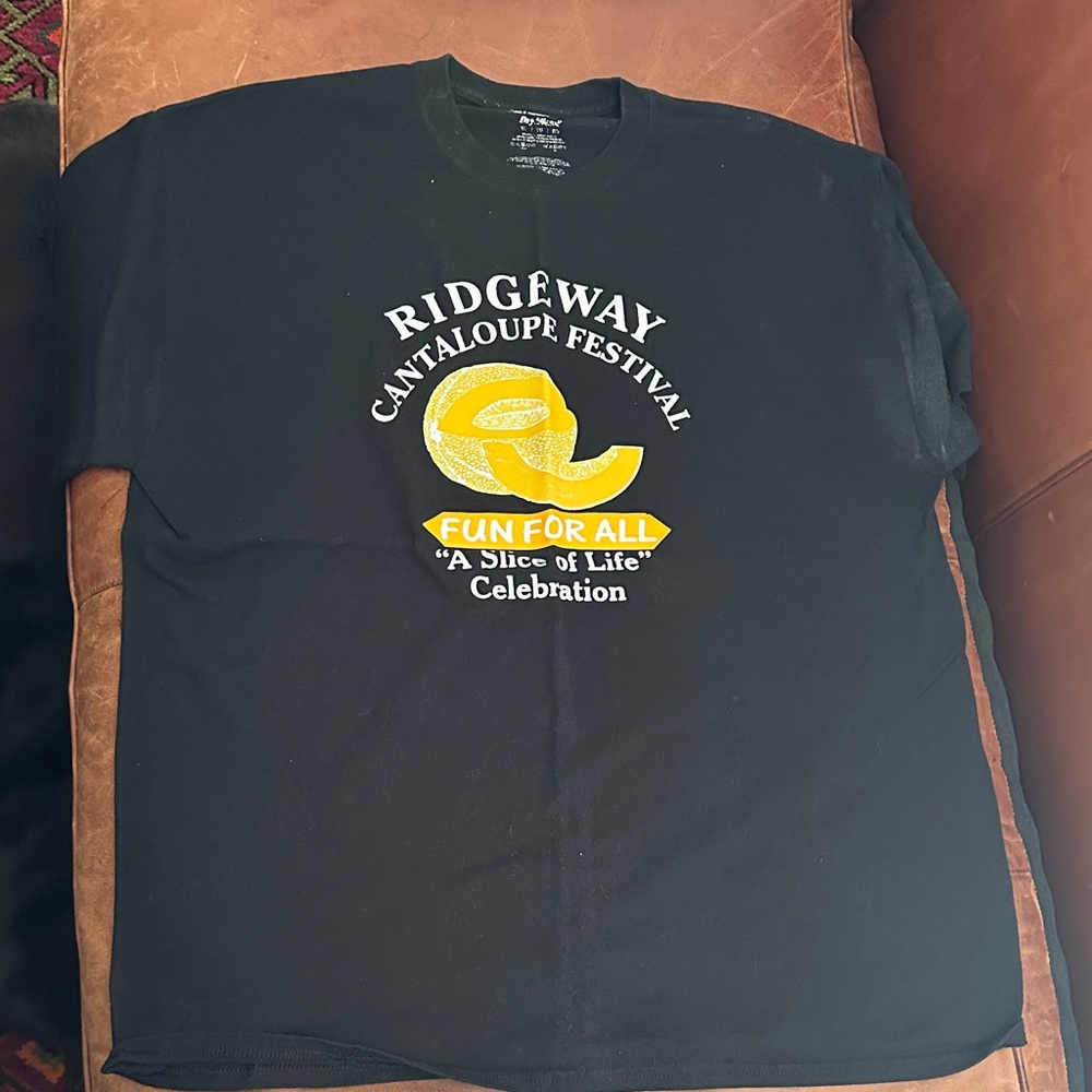 Black Ridgeway Cantaloupe Festival T-Shirt